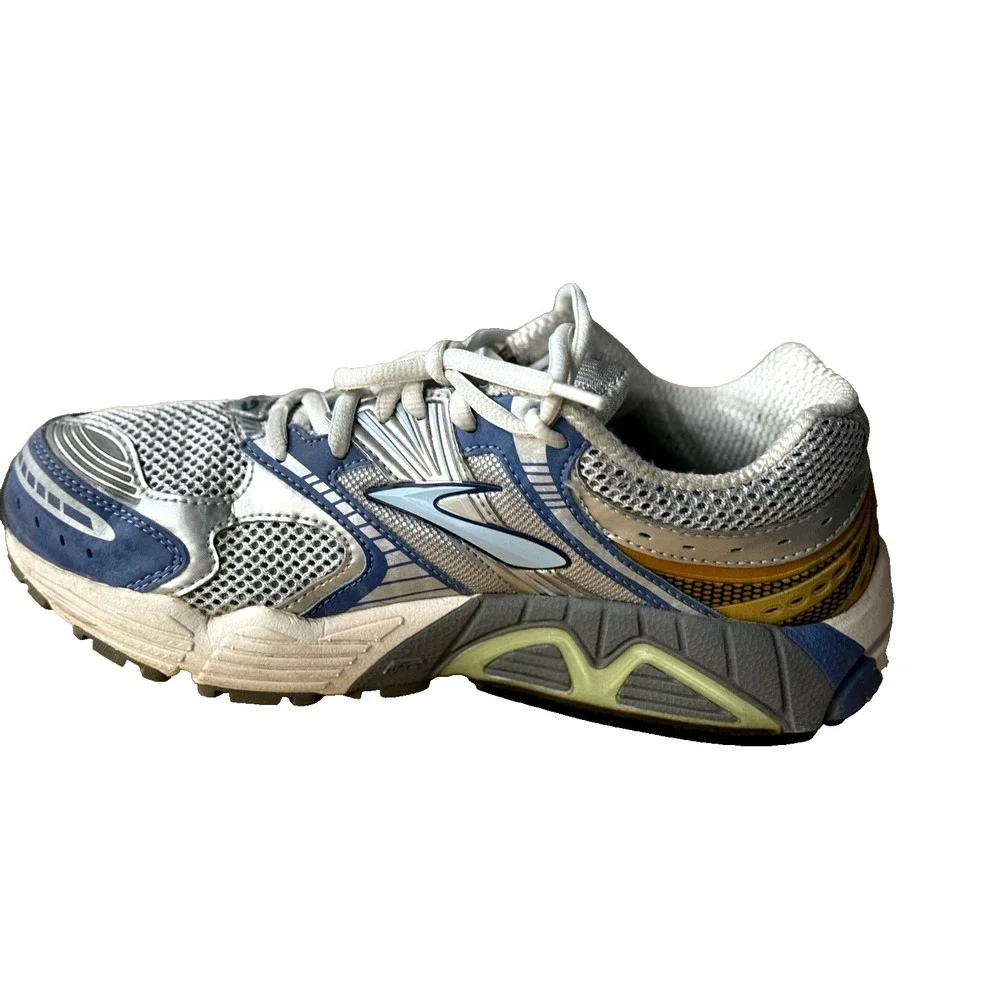 Brooks‎ GLYCERIN 7 Run Shoes 1200511B442 Women's Size 7.5 Turquoise White Blue